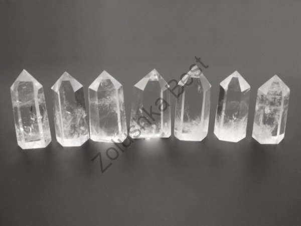 Набор кристаллов из горного хрусталя 58×25×21 мм, 7 шт в Смоленске